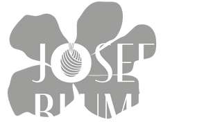 josefine-blume-logo-graue-blume-und-garnknaeuel-mit-weisse-schrift