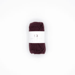 8/8 Bio-Baumwollgarn - Aubergine