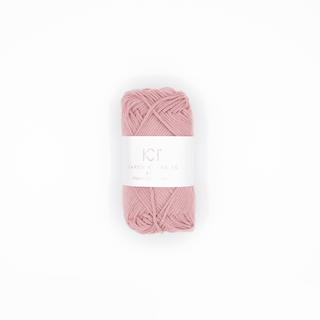 8/8 Bio-Baumwollgarn - Old Rose